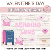 Valentine's Day Writing Bulletin Board Kit, Sending Love