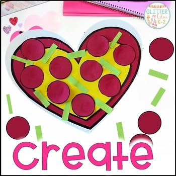 Pizza Valentines Day Craft - The Primary Parade