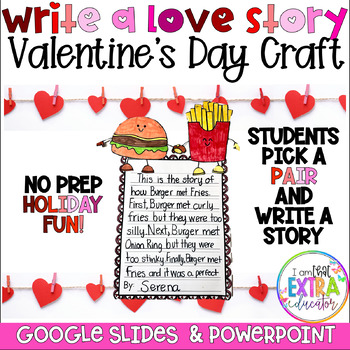 Preview of Valentine's Day Writing Craft  | Narrative Writing | Love Story