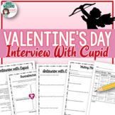 Valentine's Day Writing - Interview With Cupid Activity