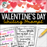 Valentine's Day Writing Prompt / Subway Art Activity