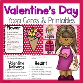 Valentine's Day Yoga Cards and Printables