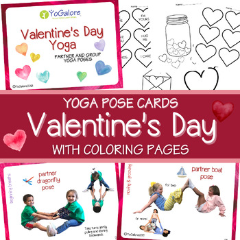 Set of 25 Yoga Duo/parent-child Partner Cards (Download Now) 