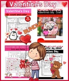 Valentine's Day bundle Activities Craft no prep