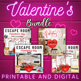 Valentine's Day bundle digital and printable ESL/EFL A1, B
