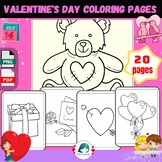 Valentine's Day Coloring Pages for Kindergarten - Engaging