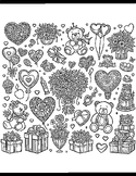 Valentine's Day coloring page Activities