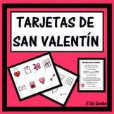 Valentine's Day for Spanish Class - Tarjetas de San Valentin