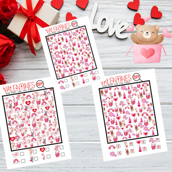 Preview of Valentine's Day iSpy | Valentine's Game and Printable