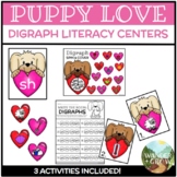 Valentine's Digraph Literacy Centers l Kindergarten Beginn