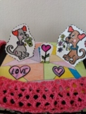 Valentine's Dog 3-D Pop-Up Craft