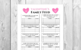 Valentine's Family Feud Game | Holiday Game Printable | Fa