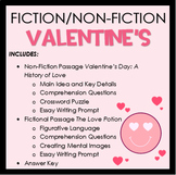 Valentine's Fiction/Non-Fiction Passages and Activities
