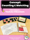 Valentine's: Five Little Hearts Count & Match Book Video