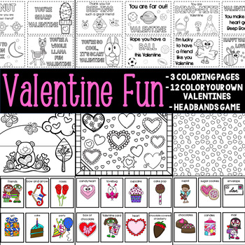 Preview of Valentine's Fun Pack