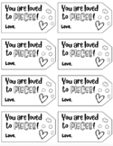 "You Are Loved To Pieces!" Valentine's Gift Tags