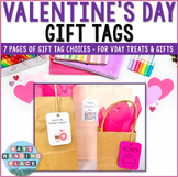 Valentine's Gift Tags Printable