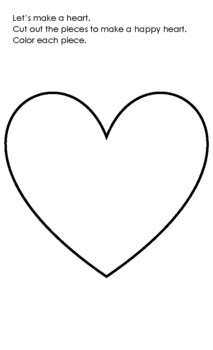 Valentine's Heart Cutout