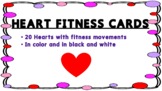 Valentine's Heart Fitness Cards
