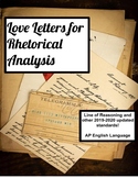 Valentine's Love Letter Rhetorical  Activities, rhetoric e