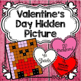 Valentine's Math Hidden Picture for 4th Grade