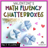 Valentine's Math chatterboxes | February Math centers | 1s