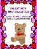 Valentine's Day Multiplication Worksheets(I just added 10 pages)