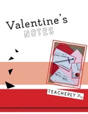 Valentine's Notes