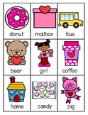 Valentine's Noun Sort (with Pictures) - person, place, thing