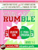 Valentine RUMBLE! Info Passages, Questions, Text-Based WRI