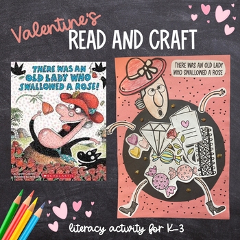 Preview of Valentine's Read and Craft Literacy Activity