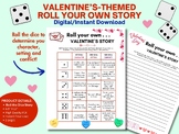 Valentine's: Roll Your Own Story, Dice Activity, Creative 