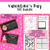 Valentine's SEL Bundle with Slides, Love Challenge, Colori