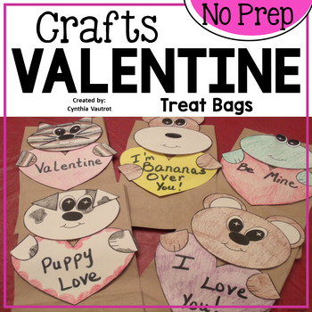 Valentine Treat Bags Freebie Craft