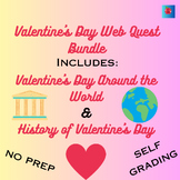Valentine's Web Quest Bundle