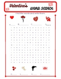 Valentine's Word Search