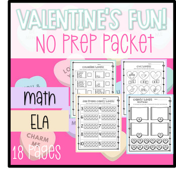 Preview of Valentine's activity packet