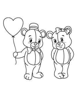 February Coloring, Dotter Activity Pages: Hibernation, Valentine's Day,  Dental, Kids Coloring Pages, Coloring Book, Kids Coloring Sheets (Download  Now) 