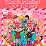 Valentine's day headband - valentine's day 2024