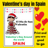 Valentine's day in Spain -Reading  Comprehension  and Writ