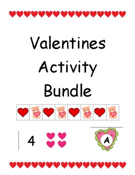 Preview of Valentines Activity Bundle