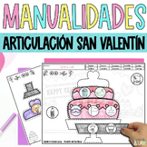 Valentines Articulation Crafts | Manualidades Articulación