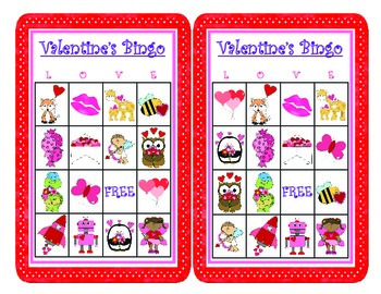 Valentine's Bingo by Busy Bees Learning Hive | TPT