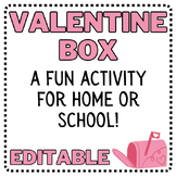 Valentine's Day Box Project Pack | Valentines Box Letter t
