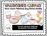 Valentines Day Doodle Clipart