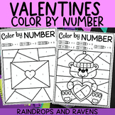 Valentines Color by Number