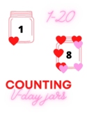 Valentines Counting Jars