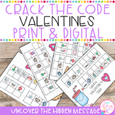 Valentines Crack the Code | Print & Digital | February & V