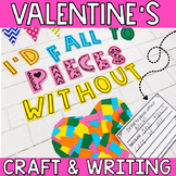 Valentines Craft and Writing Prompt