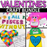 Valentines Craft Bundle | Owl, Robot, and Heart Craft